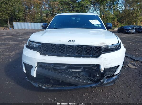 1C4RJKAG2R8583374 2024 JEEP GRAND CHEROKEE L White ხელსაწყოთა პანელის ხედი