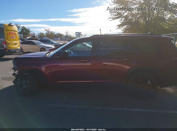 1C4RJKAG2S8629260 2025 JEEP GRAND CHEROKEE L Burgundy Панорамний вид салону 360°