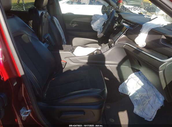 1C4RJKAG2S8629260 2025 JEEP GRAND CHEROKEE L Burgundy Вид салону спереду