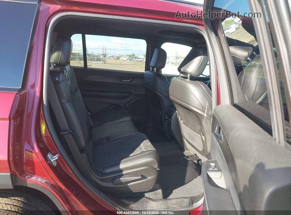 1C4RJKAG3R8539738 2024 JEEP GRAND CHEROKEE L Red Widok naklejki z numerem VIN