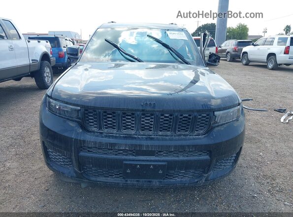 1C4RJKAGXM8155657 2021 JEEP GRAND CHEROKEE L Black Вид задньої частини салону