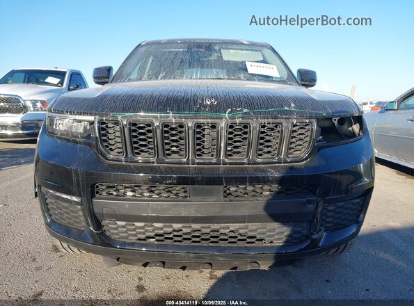 1C4RJKBG1P8731333 2023 JEEP GRAND CHEROKEE L Black Widok wnętrza z tyłu