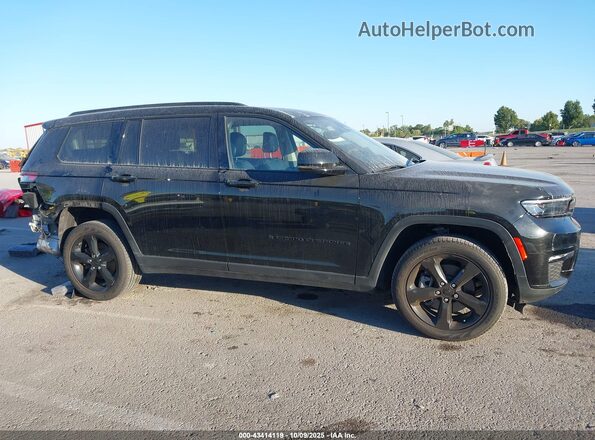 1C4RJKBG1P8731333 2023 JEEP GRAND CHEROKEE L Black Widok wnętrza 360 stopni