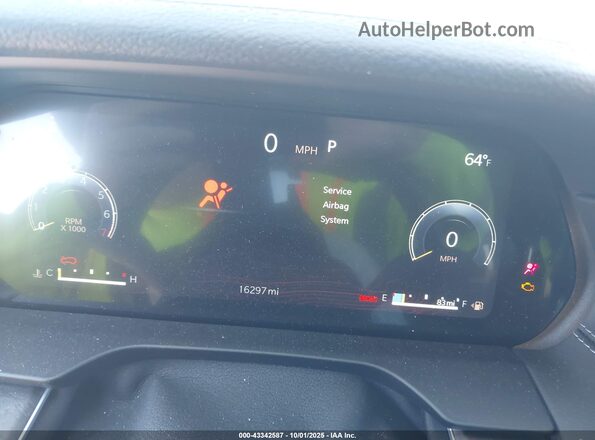 1C4RJKBG1S8627675 2025 JEEP GRAND CHEROKEE L Black Widok tylnych siedzeń