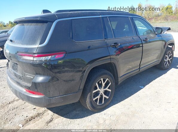 1C4RJKBG1S8627675 2025 JEEP GRAND CHEROKEE L Black Tył prawy