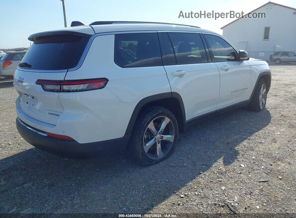 1C4RJKBG2M8143629 2021 JEEP GRAND CHEROKEE L White Rear right