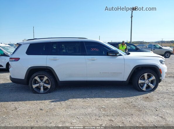 1C4RJKBG2M8143629 2021 JEEP GRAND CHEROKEE L White Rear interior view