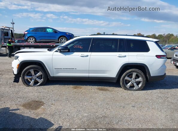 1C4RJKBG2M8143629 2021 JEEP GRAND CHEROKEE L White 360 interior view
