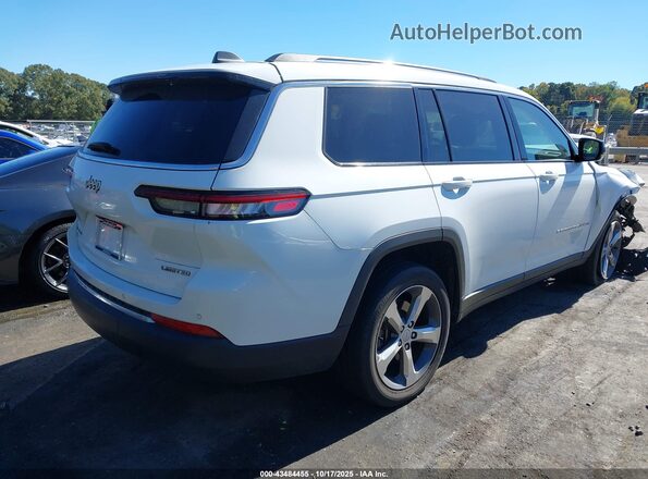 1C4RJKBG3M8104533 2021 JEEP GRAND CHEROKEE L White Trasero derecho