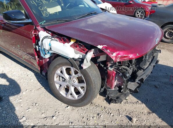 1C4RJKBG3N8545306 2022 JEEP GRAND CHEROKEE L Red Դիմացի տեսք