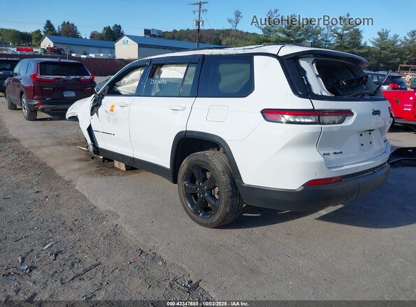 1C4RJKBG3P8779674 2023 JEEP GRAND CHEROKEE L White Задня ліва чверть