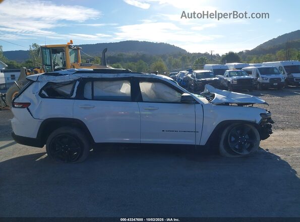 1C4RJKBG3P8779674 2023 JEEP GRAND CHEROKEE L White Панорамний вид салону 360°