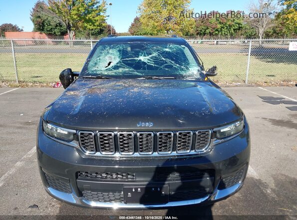 1C4RJKBG4N8545654 2022 JEEP GRAND CHEROKEE L Black Widok z przodu
