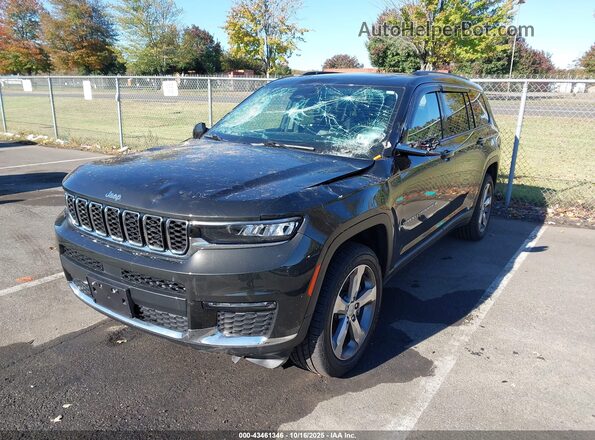1C4RJKBG4N8545654 2022 JEEP GRAND CHEROKEE L Black Przód lewy