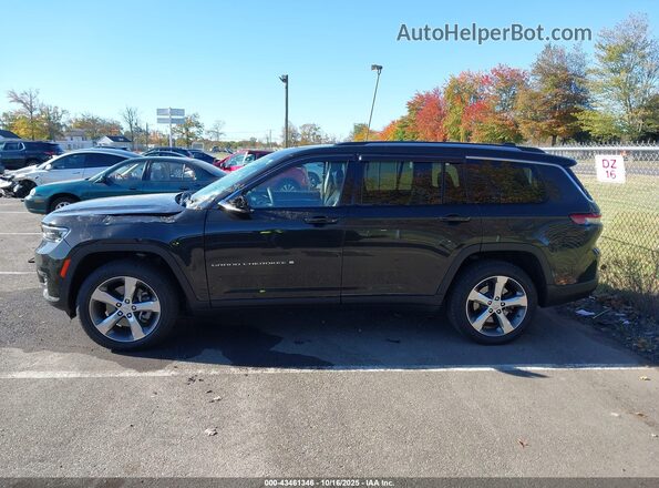 1C4RJKBG4N8545654 2022 JEEP GRAND CHEROKEE L Black Widok wnętrza 360 stopni