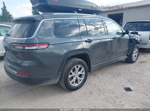 1C4RJKBG6N8621164 2022 JEEP GRAND CHEROKEE L Black უკანა მარჯვენა