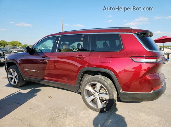1C4RJKBG7N8555370 2022 JEEP GRAND Burgundy Задня ліва чверть