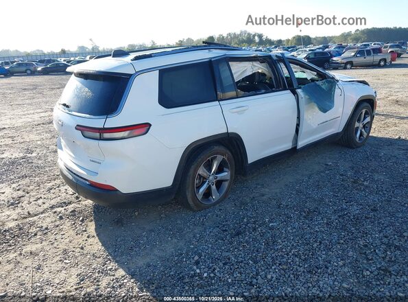 1C4RJKBGXM8103850 2021 JEEP GRAND CHEROKEE L White უკანა მარჯვენა