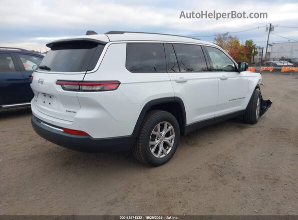 1C4RJKBGXM8111656 2021 JEEP GRAND CHEROKEE L Белый Задняя правая четверть