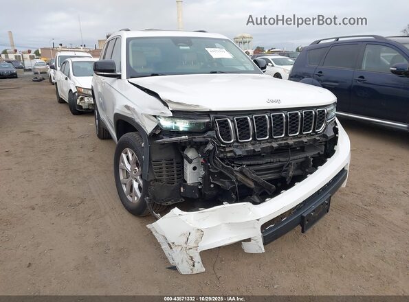 1C4RJKBGXM8111656 2021 JEEP GRAND CHEROKEE L Белый Вид спереди