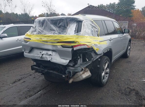 1C4RJKBGXM8118901 2021 JEEP GRAND CHEROKEE L Серебряный Задняя правая четверть