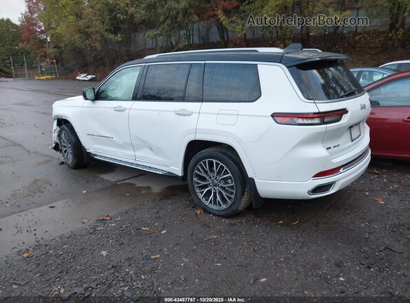 1C4RJKEG0M8212846 2021 JEEP GRAND CHEROKEE L White Trasero izquierdo