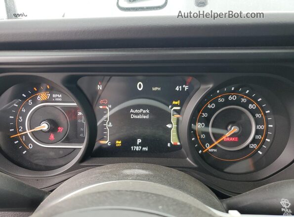 1C4RJXFG3RW369947 2024 JEEP WRANGLER Black Widok zestawu wskaźników