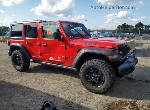 1C4RJXN65SW583515 2025 JEEP WRANGLER Red Delantero derecho