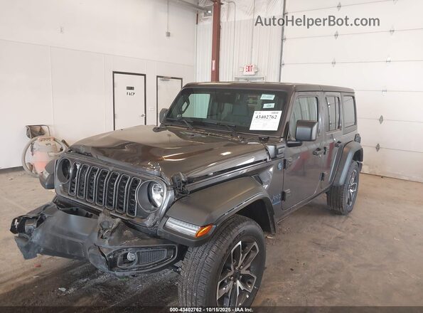 1C4RJXN68SW596890 2025 JEEP WRANGLER Gray Przód lewy