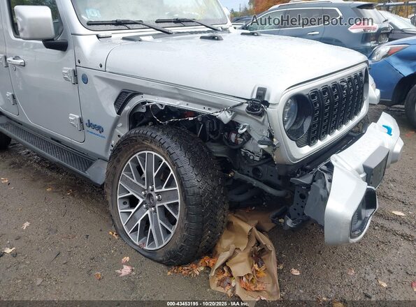 1C4RJXU62RW189062 2024 JEEP WRANGLER Серебряный Вид спереди