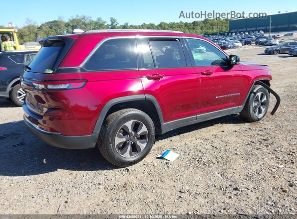 1C4RJYB61RC680944 2024 JEEP GRAND CHEROKEE 4XE Red Задня права чверть