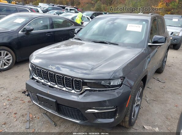 1C4RJYB65PC588992 2023 JEEP GRAND CHEROKEE 4XE Gray Przód lewy