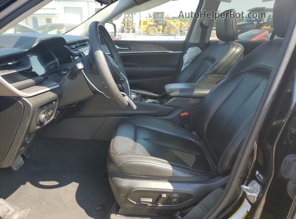 1C4RJYB65PC626141 2023 JEEP GRAND Black წინა სალონის ხედი