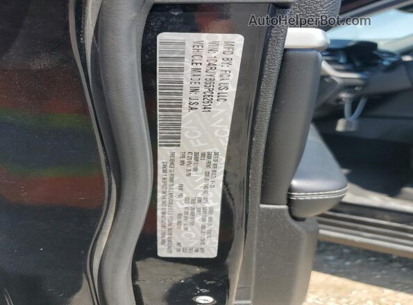 1C4RJYB65PC626141 2023 JEEP GRAND Black VIN კოდის სტიკერის ხედი