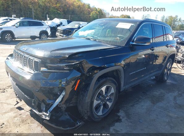 1C4RJYB66N8757188 2022 JEEP GRAND CHEROKEE 4XE Black Vista tres cuartos delantera izquierda