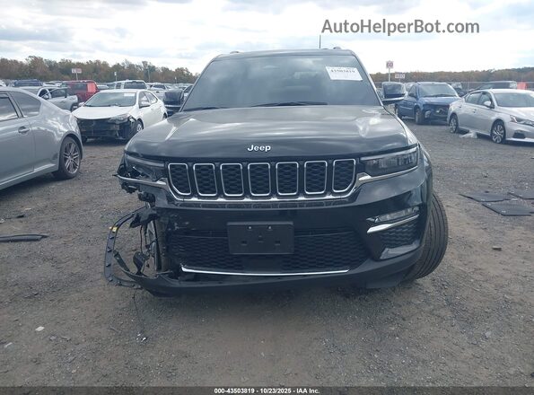 1C4RJYB66RC711542 2024 JEEP GRAND CHEROKEE 4XE Black ხელსაწყოთა პანელის ხედი