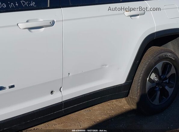 1C4RJYB67S8700171 2025 JEEP GRAND CHEROKEE 4XE Белый 