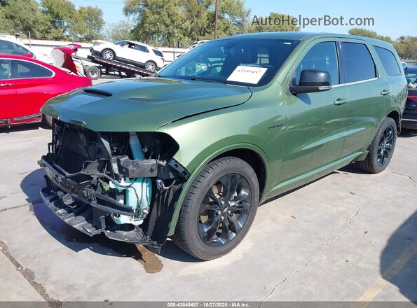 1C4SDHCT0LC214393 2020 DODGE DURANGO Green Передня ліва чверть