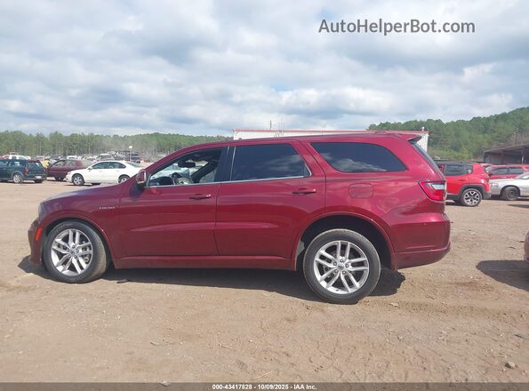 1C4SDHCT6NC209959 2022 DODGE DURANGO Темно-бордовый Панорамный вид салона 360°