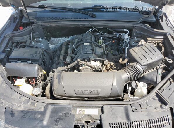 1C4SDHCT7KC604485 2019 DODGE DURANGO Gray ძრავის განყოფილების ხედი