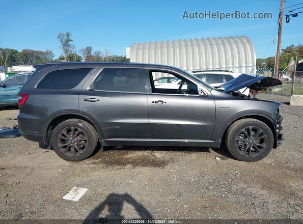 1C4SDJCT0MC636852 2021 DODGE DURANGO Black Rear interior view