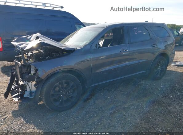 1C4SDJCT0MC636852 2021 DODGE DURANGO Black Front left
