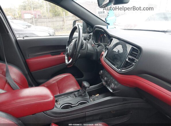 1C4SDJCT2MC541015 2021 DODGE DURANGO Black Front interior view