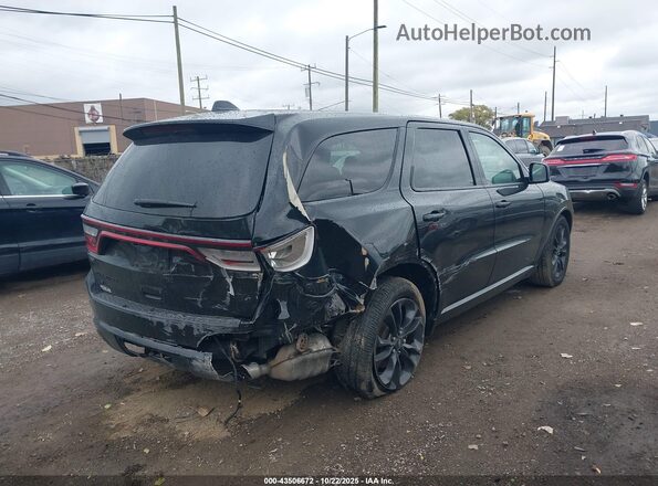 1C4SDJCT2MC541015 2021 DODGE DURANGO Black Rear right