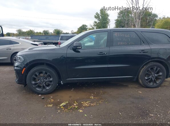 1C4SDJCT2MC541015 2021 DODGE DURANGO Black Rear interior view