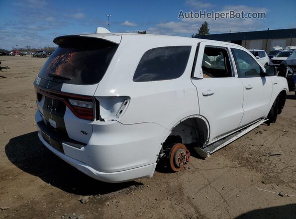 1C4SDJCT2MC853190 2021 DODGE DURANGO White Rear right