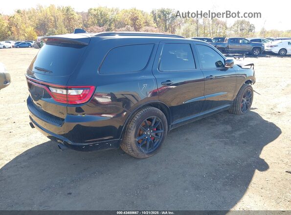 1C4SDJCT4MC764088 2021 DODGE DURANGO Черный Задняя правая четверть