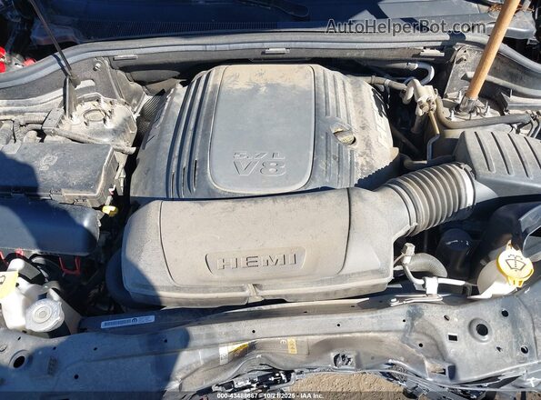 1C4SDJCT4MC764088 2021 DODGE DURANGO Черный Вид сзади
