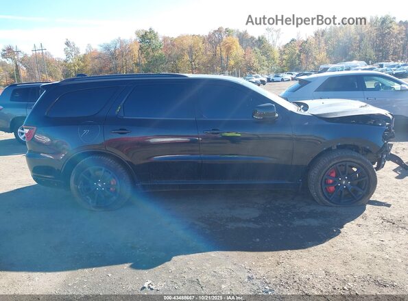 1C4SDJCT4MC764088 2021 DODGE DURANGO Черный Вид задней части салона
