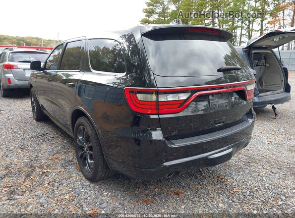 1C4SDJCT4NC221387 2022 DODGE DURANGO Black Հետևի ձախ